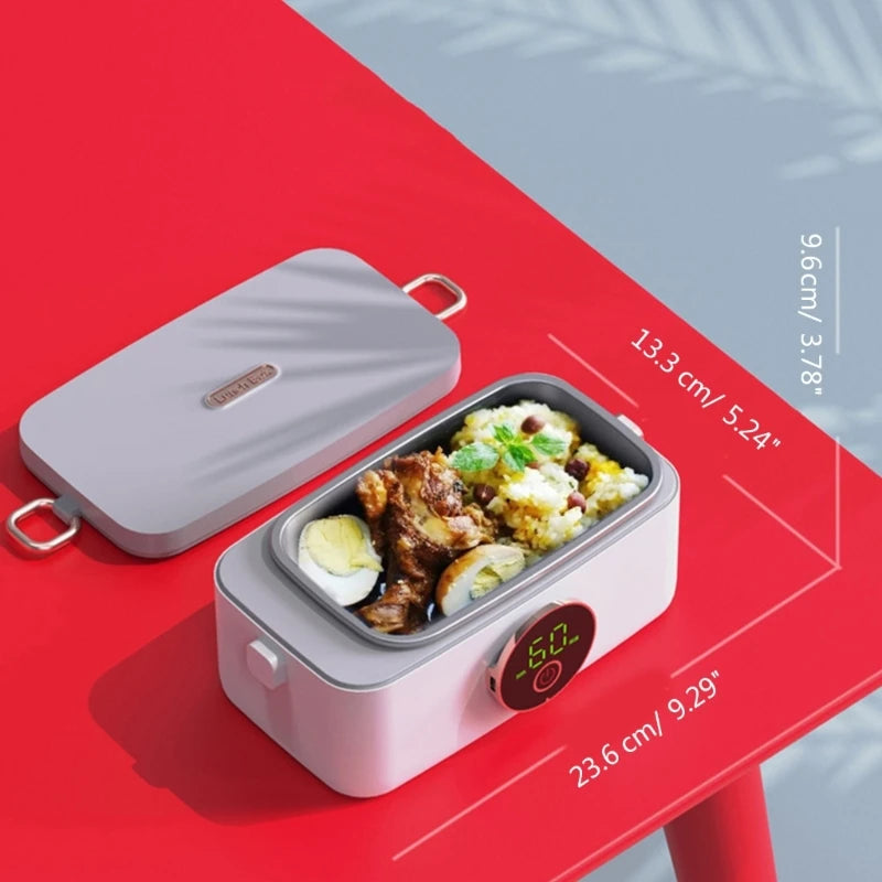 Wireless Rechargeable Water-Free Lunch Box 16000Mah Lunch Container Food Warmer